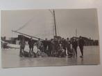 Fotokaart Stavoren 40 winter skutsje, Verzamelen, Verzenden, 1940 tot 1960, Ongelopen, Friesland