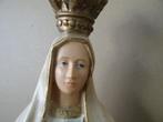 Antiek Mariabeeld of vintage Mariabeeld ND Fatima 45cm, Ophalen of Verzenden