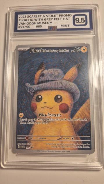 Pikachu Van Gogh Museum Promo PSA 9.5 beschikbaar voor biedingen