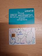 2 Unicef Telefoonkaarten - Ongebruikt, Verzamelen, Telefoonkaarten, Ophalen of Verzenden, Nederland