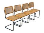 Set van 4 Cesca stoelen B32 made in italy design