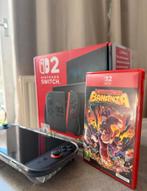 Nintendo switch 2 + donkey kong bananza, Ophalen of Verzenden, Zo goed als nieuw, Met 2 controllers, Switch Original