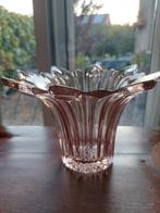 Art Deco Kristallen Roze Vaas, Antiek en Kunst, Antiek | Glas en Kristal, Ophalen of Verzenden