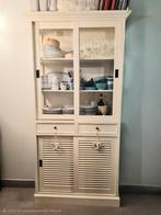 Mooie witte buffetkast - 100x217x40 cm, Huis en Inrichting, Kasten | Vitrinekasten, Ophalen