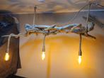 Landelijke hanglamp van drijfhout, Stoer sober robuust landelijk drijfhout, Nieuw, Ophalen of Verzenden, Minder dan 50 cm