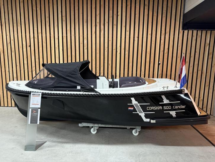 Mooie! CORSIVA 500 EXCLUSIVE 15PK 'SUZUKI 2023' AUDIO OPTIES, Watersport en Boten, Sloepen, Zo goed als nieuw, 10 tot 30 pk, 3 tot 6 meter