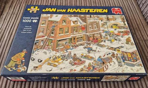 Legpuzzel Van Haasteren 1000 st Sneeuwpret zgan, Hobby en Vrije tijd, Denksport en Puzzels, Zo goed als nieuw, Legpuzzel, 500 t/m 1500 stukjes