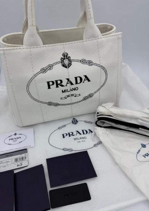 Nieuw! Prada Borsa shopping tas-met echtheidscertificaat, Sieraden, Tassen en Uiterlijk, Tassen | Sporttassen, Nieuw, Verzenden
