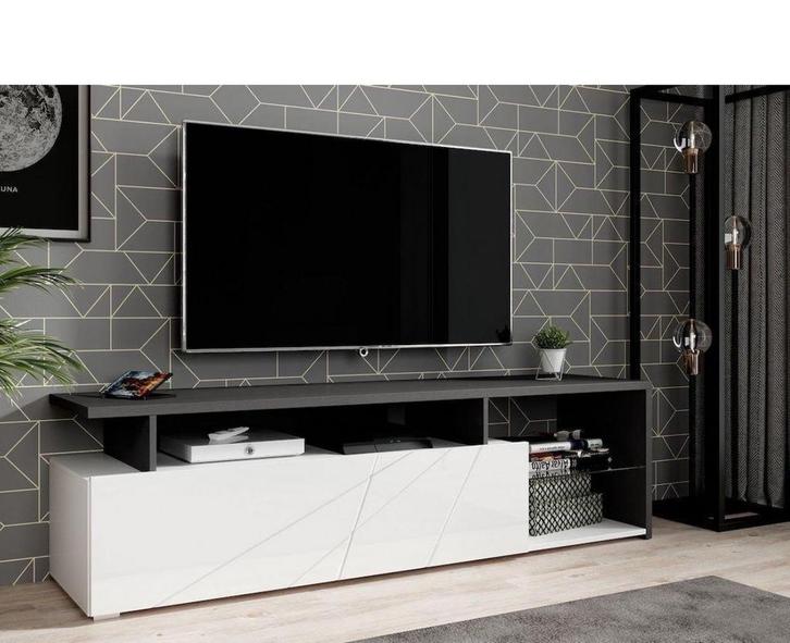 Beschadigde TV-kast - Onderdelen ontbreken, Huis en Inrichting, Kasten | Televisiemeubels, Gebruikt, Minder dan 100 cm, 150 tot 200 cm