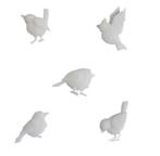 Ismare Keramiek scrapbook ornamenten vogels 5 stuks, Hobby en Vrije tijd, Scrapbooking, Overige merken, ., Nieuw, Ophalen of Verzenden