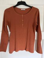 Esprit shirt met lange mouw maat S, Bruin, Ophalen of Verzenden, Lange mouw, Maat 36 (S)