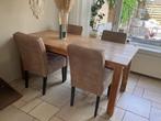 Eettafel teakhout, Ophalen, Gebruikt, Teakhout, 50 tot 100 cm