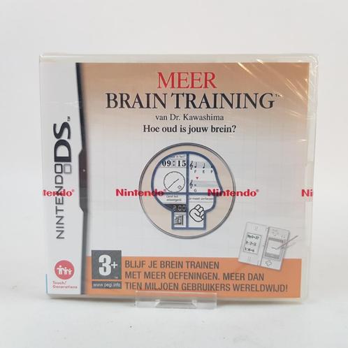 Meer Braintraining DS NIEUW || Nu voor maar € 9.99, Spelcomputers en Games, Games | Nintendo DS, Nieuw, 1 speler, Vanaf 3 jaar