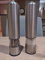 Elektrische peper- en zoutmolen set - gebruikt, Huis en Inrichting, Ophalen of Verzenden, Gebruikt