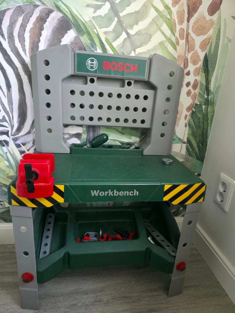 Bosch Kinder Werkbank, Ophalen, Gebruikt, Kunststof, Speelkeuken-accessoire