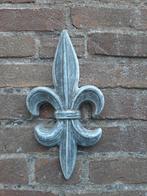 Franse lelie wanddecoratie betonnen beeld tuinbeeld beton, Tuin en Terras, Tuinwanddecoratie, Ophalen of Verzenden, Nieuw