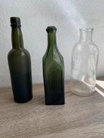 Flessen 18 de eeuw, Antiek en Kunst, Antiek | Glas en Kristal, Ophalen of Verzenden