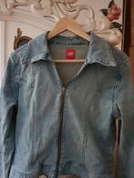 Spijkerjasje van Esprit met rits. Maat 40. Zgan, Maat 38/40 (M), Blauw, Ophalen of Verzenden, Zo goed als nieuw