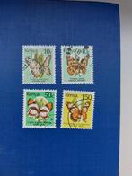 Postzegel Kenia 1989 ev 4 Vlinderzegels 17-04, Ophalen of Verzenden, Overige landen, Gestempeld