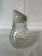 Vintage glazensuikerstrooier met witte dop, Huis en Inrichting, Keuken | Servies, Overige typen, Ophalen of Verzenden, Overige stijlen