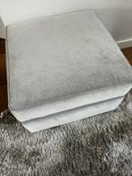 Hocker grijs/toupe, Ophalen, 90 cm, Eenpersoons, Zo goed als nieuw