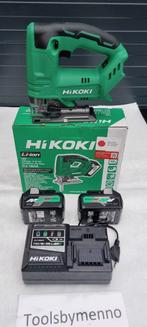 NIEUW HiKoki CJ18DA accu Decoupeerzaag 18V 5.0Ah Li-Ion, Ophalen of Verzenden, Nieuw, Minder dan 600 watt, Decoupeerzaag