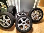 Volvo V70 velgen met winterbanden, Ophalen, 17 inch, Winterbanden, 225 mm