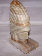 Albasten Indianen sculptuur. Nwst., Ophalen of Verzenden, Zo goed als nieuw, Mens