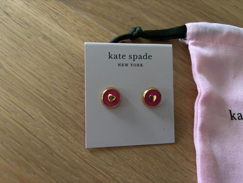 Kate Spade oorbellen, Sieraden, Tassen en Uiterlijk, Oorbellen, Nieuw, Knopjes of Stekers, Overige materialen, Roze, Verzenden