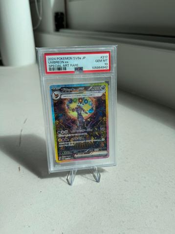 Umbreon ex SAR – 217/190 – PSA 10 beschikbaar voor biedingen