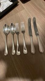 Verzilverd ontbijtbestek Keltum Hollands glad, Ophalen of Verzenden, Zilver