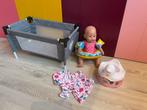 Baby Born pop met accessoires, Kinderen en Baby's, Ophalen of Verzenden, Zo goed als nieuw, Babypop