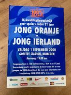 Officiële poster affiche KNVB jong oranje 2000, Verzamelen, Sportartikelen en Voetbal, Ophalen of Verzenden