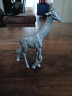 Tinnen giraf,12cm hoog, Antiek en Kunst, Antiek | Tin, Ophalen of Verzenden