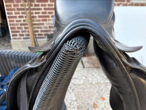 Euroriding Diamant 17.5” soft seat, Dieren en Toebehoren, Paarden en Pony's | Zadels, Zo goed als nieuw, Dressuur, Ophalen of Verzenden