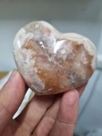 Hart van roze amethist/ chalcedoon, Ophalen of Verzenden, Mineraal