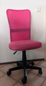Roze Tresco Bureaustoel voor Kinderen, Ophalen of Verzenden, Gebruikt, Roze, Bureaustoel
