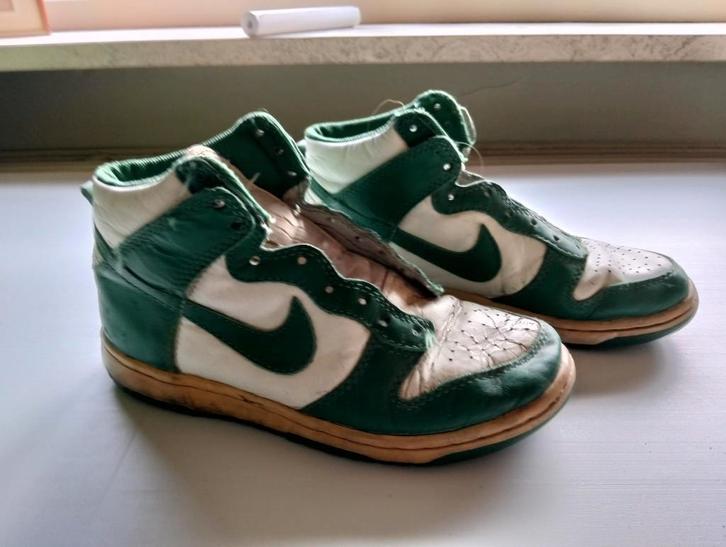 afgedragen nike dunk, Kleding | Dames, Schoenen, Gedragen, Sneakers of Gympen, Groen, Ophalen of Verzenden