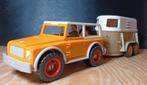 Schleich truck met paardentrailer, Hobby en Vrije tijd, Modelauto's | 1:24, Ophalen of Verzenden, Gebruikt
