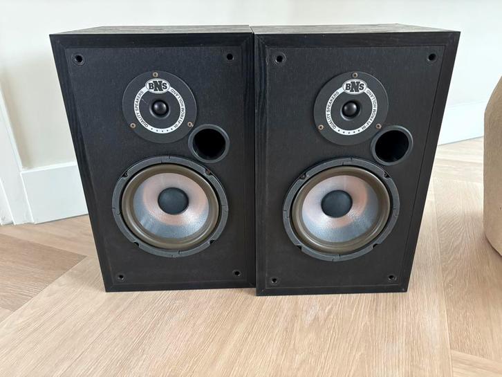BNS E14 luidsprekerset – nette staat, Audio, Tv en Foto, Luidsprekers, Zo goed als nieuw, Front, Rear of Stereo speakers, 60 tot 120 watt