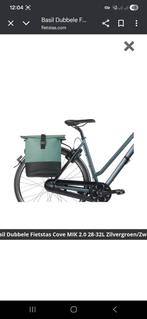 Basil Cove Dubbele Fietstas MIK - Nieuw!, Ophalen of Verzenden, Nieuw, Basil