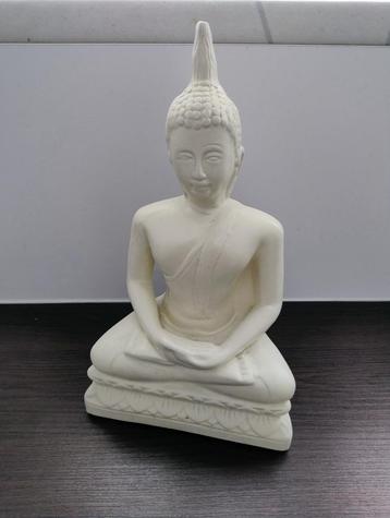 boeddha beeld nr 3 wit Thailand gautama beschikbaar voor biedingen