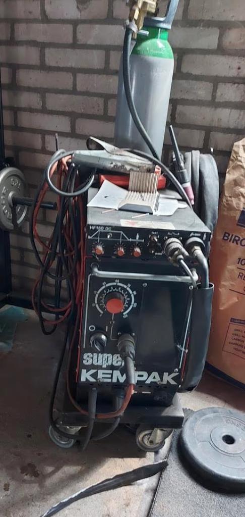 Kemppi Super kempak 220v tig DC lasapparaat, Doe-het-zelf en Verbouw, Gereedschap | Lasapparaten, Tig, Ophalen