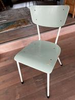 Brocante vintage stoel, Huis en Inrichting, Stoelen, Ophalen, Gebruikt, Bruin, Eén