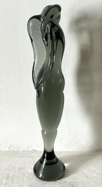 Female torso in Murano glass by Ermanno Nason (signed) 40cm