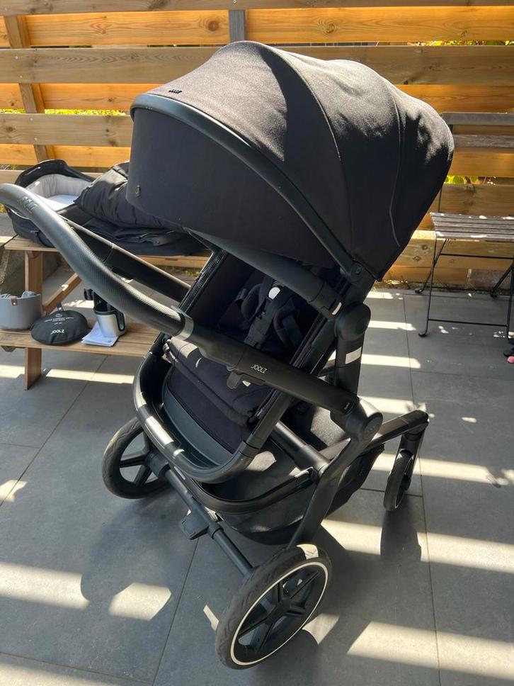 Joolz Day+ Brilliant Black Combiwagen, Kinderen en Baby's, Kinderwagens en Combinaties, Gebruikt, Combiwagen, Overige merken, Met reiswieg