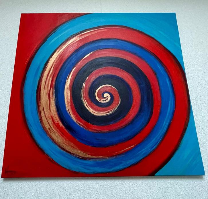 schilderij, Huis en Inrichting, Woonaccessoires | Schilderijen, Tekeningen en Foto's, Nieuw, Schilderij, 75 cm of meer, 100 tot 125 cm