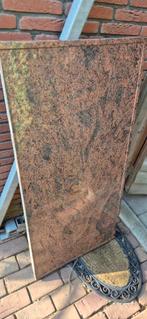 Marmer plaat 120x60cm - hoekje eraf, Ophalen, Gebruikt