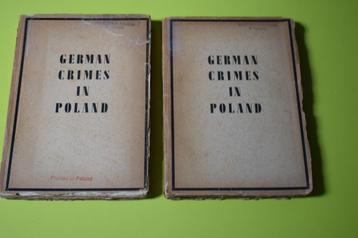 German Crimes in Poland Vol: 1 en 2 1946/1947 beschikbaar voor biedingen