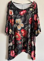Plussize bloemen tuniek 54, Kleding | Dames, Grote Maten, Ophalen of Verzenden, Blouse of Tuniek